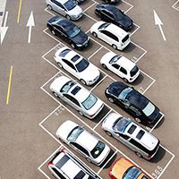 Паркинг 240 машино-мест